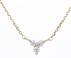 Trio Diamond Necklace Pendant