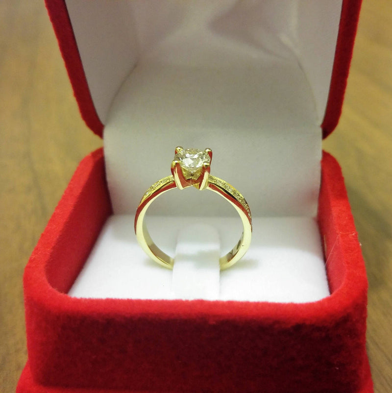 1.00 Carats Diamond Engagement Ring