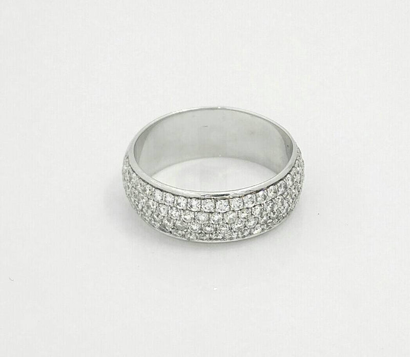 Micro pave Diamond Eternity Ring