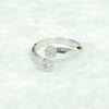 Open Flower Diamond Ring