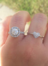 1.70 Carats Diamond  Engagement Ring