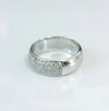 Micro pave Diamond Eternity Ring