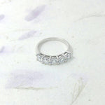 Five Stone Diamond Wedding Ring