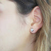 Diamond Bezel Stud Earrings (0.60 ct. t.w.) in 14k Gold