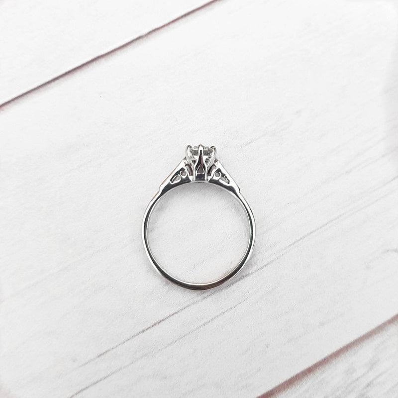 Six-Prong Solitaire Engagement Ring