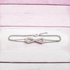 Infinity Knot Diamond Bracelet