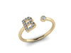 Gold Initial Ring -Signet Rings
