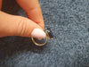  Rectangle Black Onyx Engagement Ring